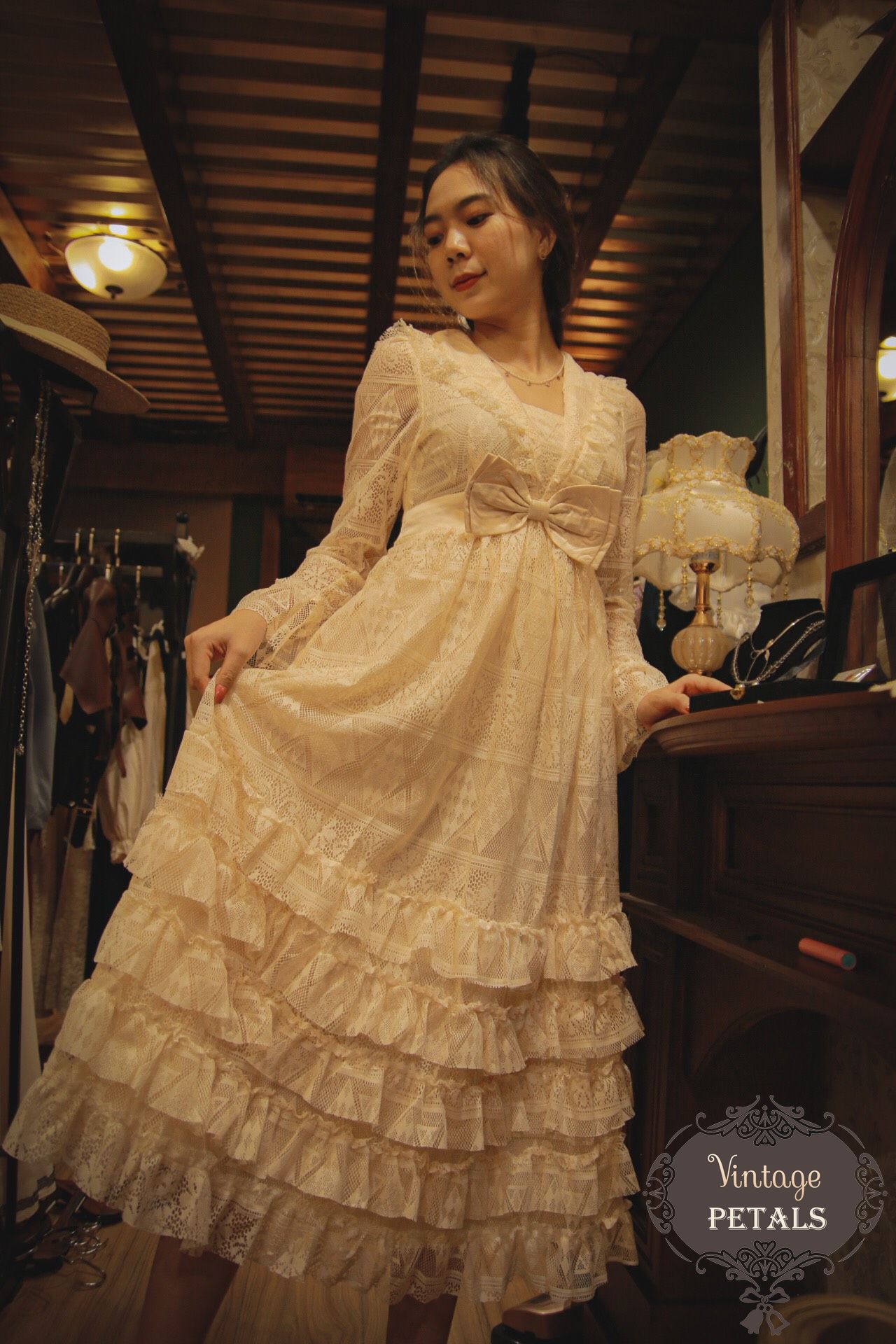 Tổng hợp hơn 52 về váy vintage nâu  Du học Akina